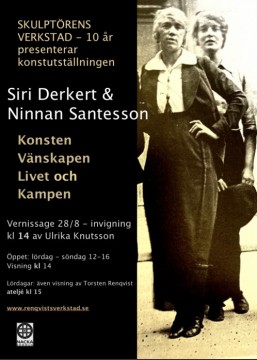Siri Derkert och Ninnan Santesson Konsten•Livet•Vänskapen och Kampen 