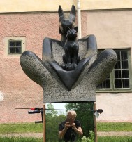 Skulptur på Löfstad Slott - Sommaren 2019