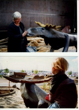 Lekplats Skalbagge, Älg