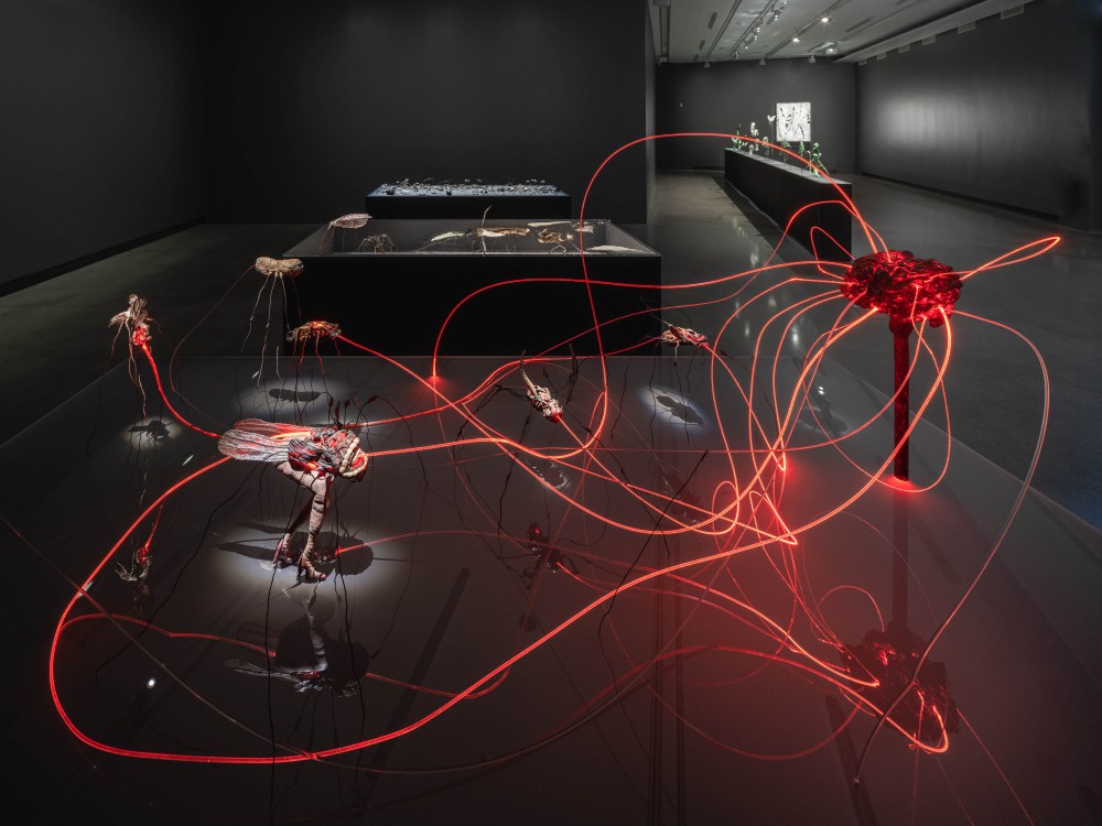 <h1><a href='/medlemmar/annika-liljedahl'>Annika Liljedahl</a></h1><h4>"Energiomvandling" 2x1m blandteknik, utställning "Väx till Liv" Artipelag 2022, foto JB Beranger</h4>